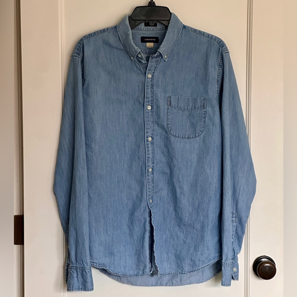 J. Crew Jeans Slim Fit Button Down Shirt